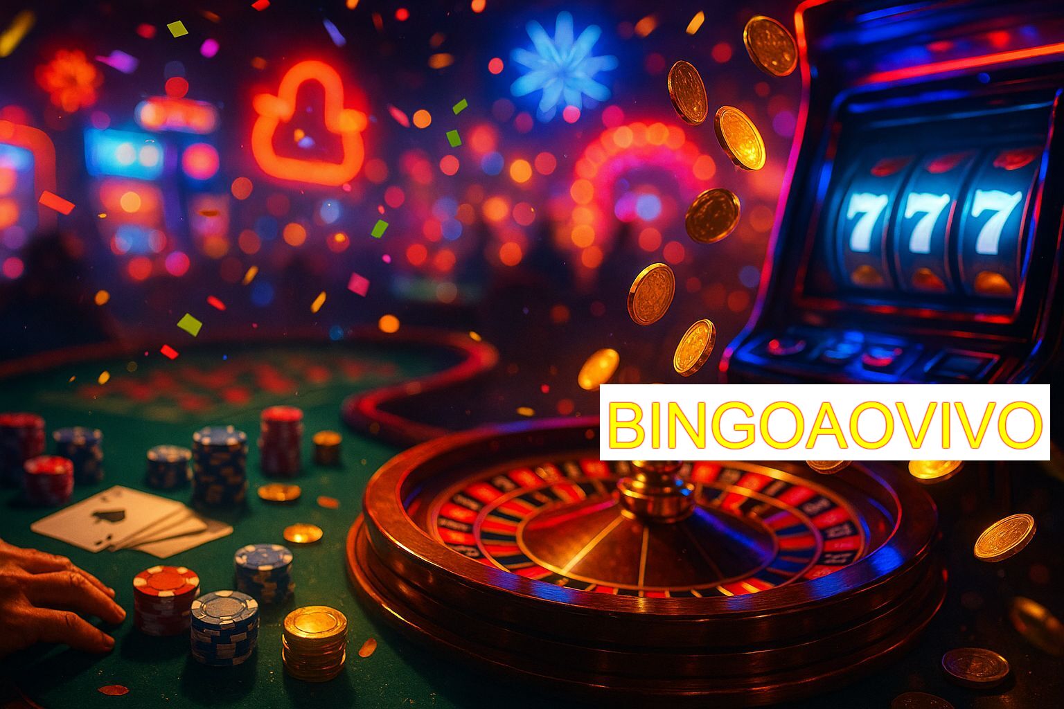 Jogos emocionantes no BINGOAOVIVO